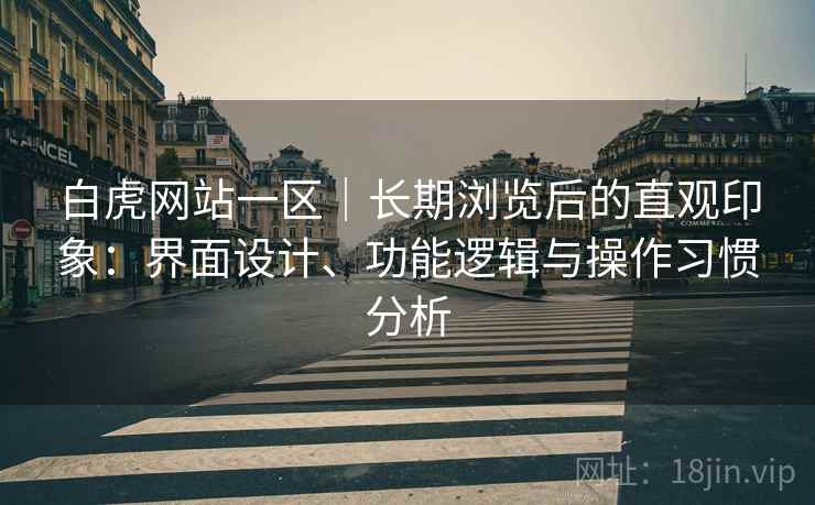 白虎网站一区｜长期浏览后的直观印象：界面设计、功能逻辑与操作习惯分析  第2张