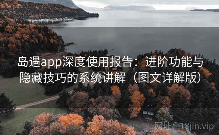 岛遇app深度使用报告：进阶功能与隐藏技巧的系统讲解（图文详解版）  第1张
