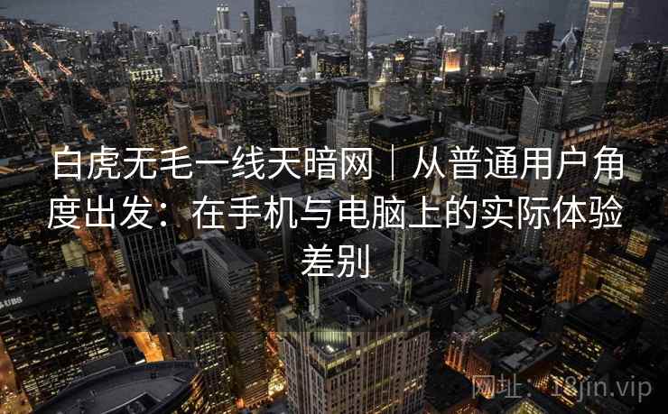 白虎无毛一线天暗网|从普通用户角度出发:在手机与电脑上的实际体验差别 第2张 白虎无毛一线天暗网|从普通用户角度出发:在手机与电脑上的实际体验差别 第2张